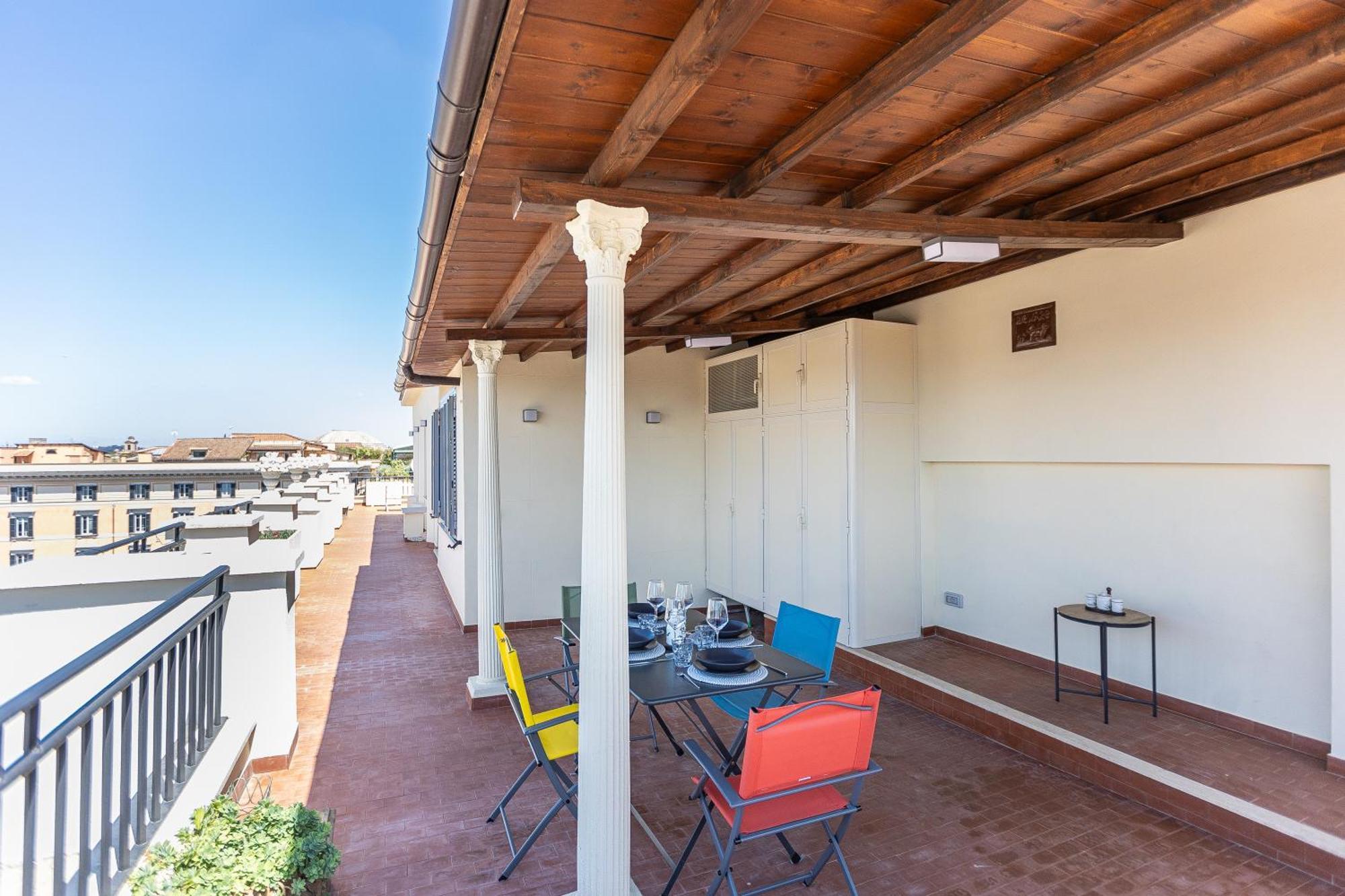 Argentina Penthouse By Rental In Rome Luaran gambar