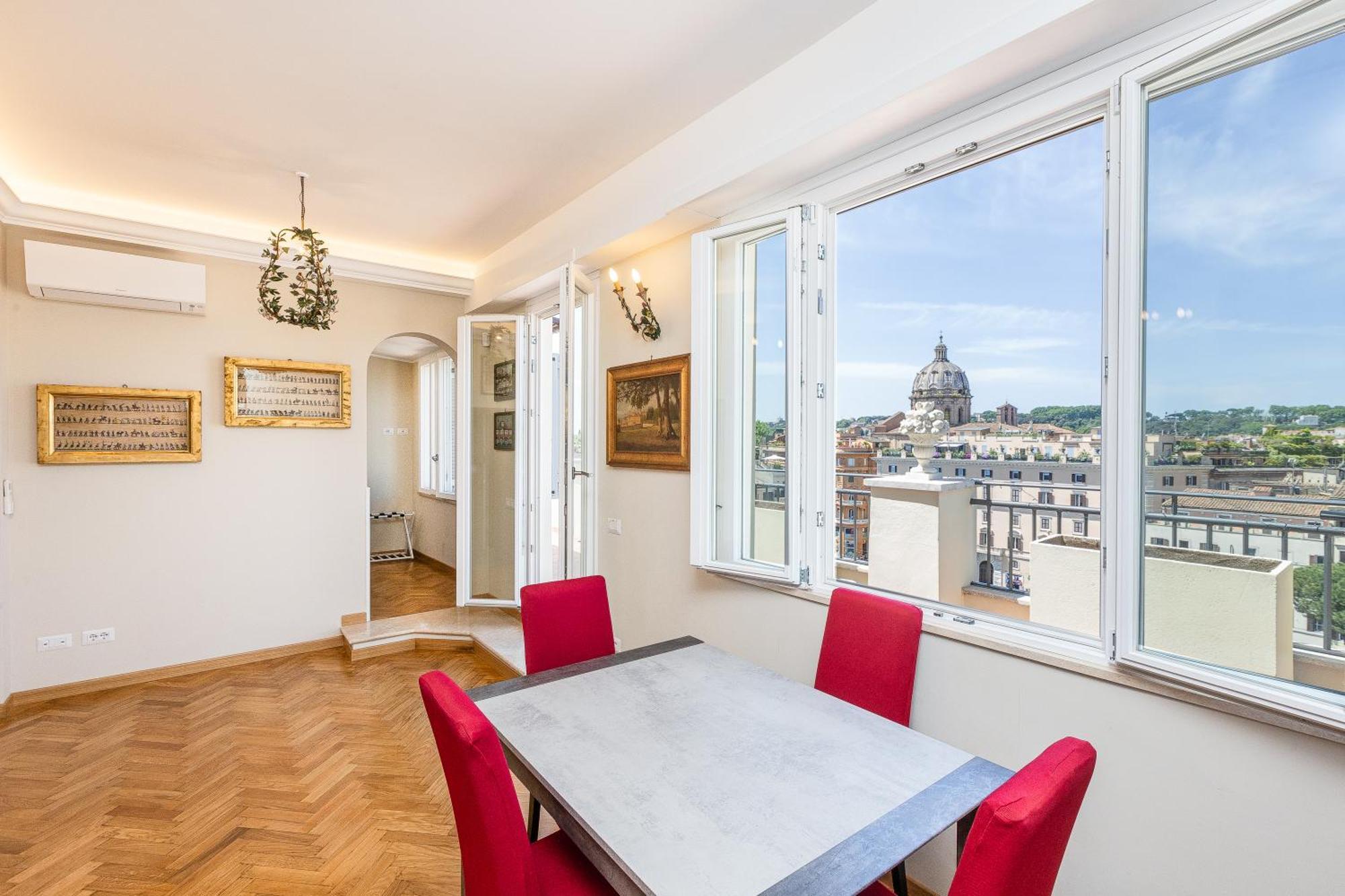 Argentina Penthouse By Rental In Rome Luaran gambar